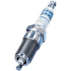 Bosch W3DP0 Double Platinum Spark Plug, Up to 3X Longer Life (Pack of 1)