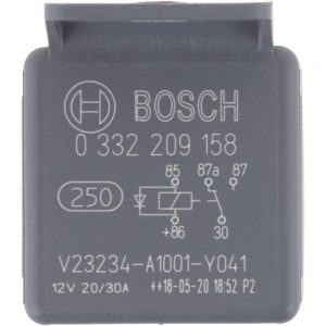 5 Pins, 12 V, 20/30 A, Bosch 0332209158 Changeover Mini Relays